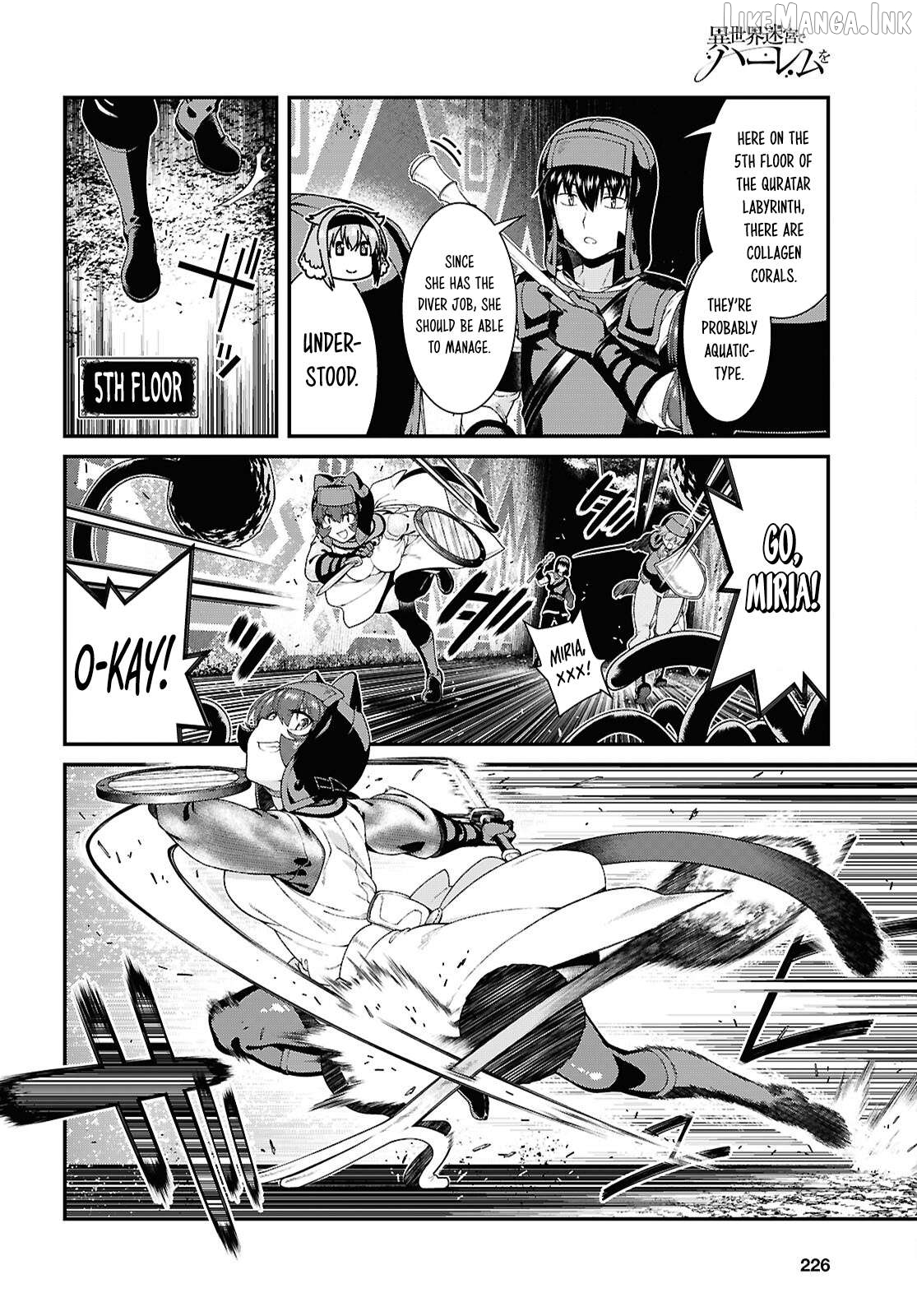 A Harem in the Fantasy World Dungeon, Chapter 111 image 11